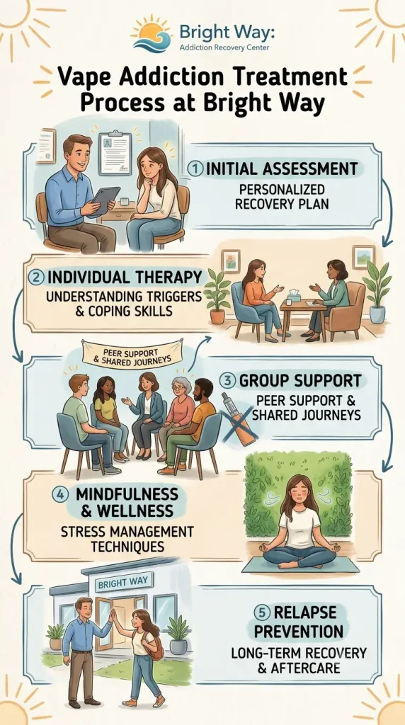 Vape Addiction Treatment Process