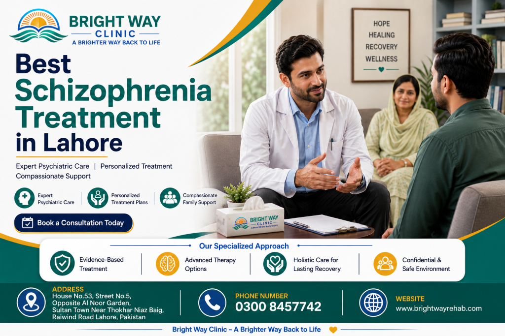 Best Schizophrenia Treatment in Lahore | Bright Way Clinic